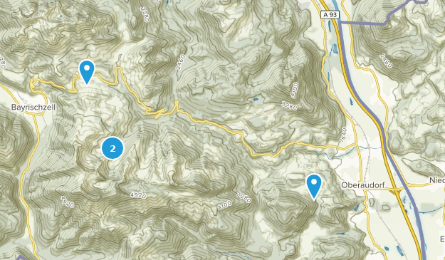 Oberaudorf, Baviera Map
