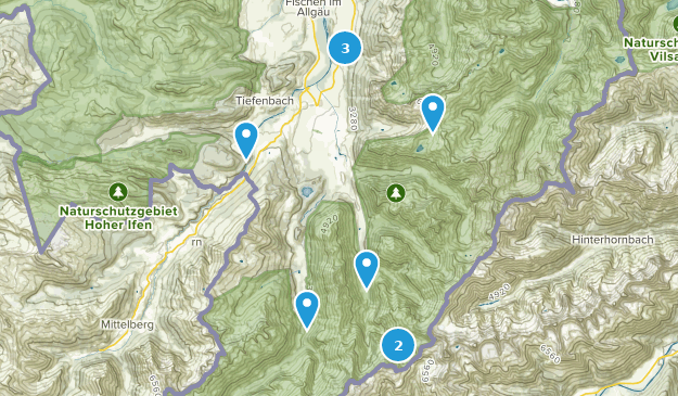 Oberstdorf, Bayern Map