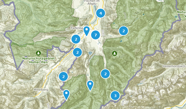 Oberstdorf, Bayern Map