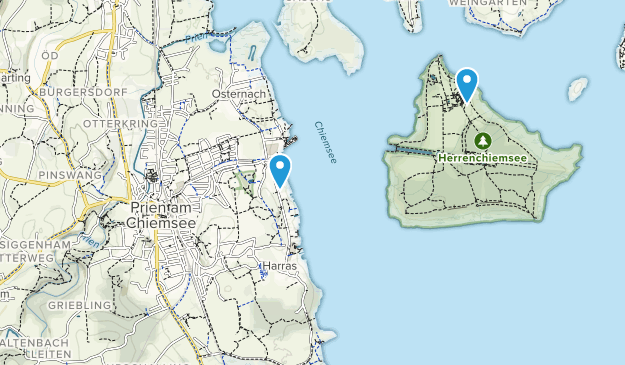 Prien a. Chiemsee, Bayern Map