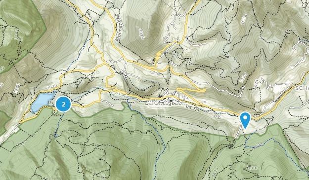 Ramsau b. Berchtesgaden, Bavière Map