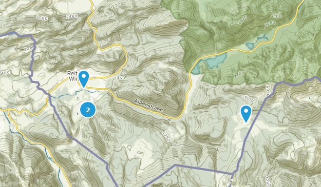 Reit im Winkl, Bavaria Map