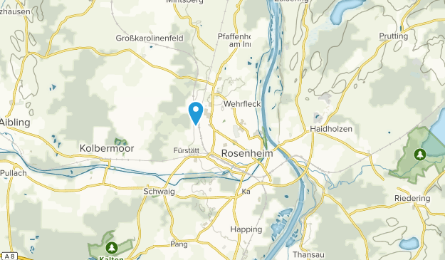 Rosenheim, Bayern Map