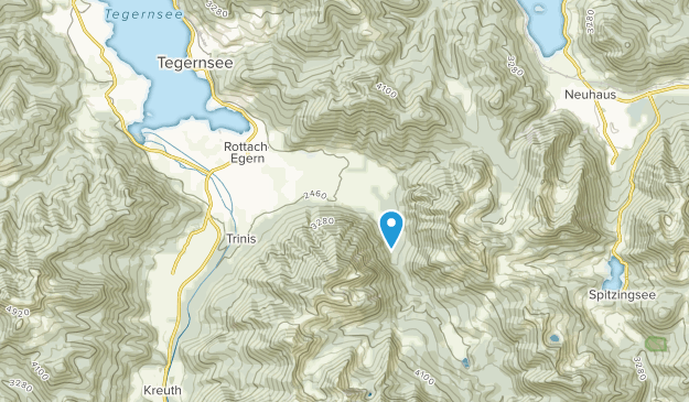Rottach-Egern, Baviera Map