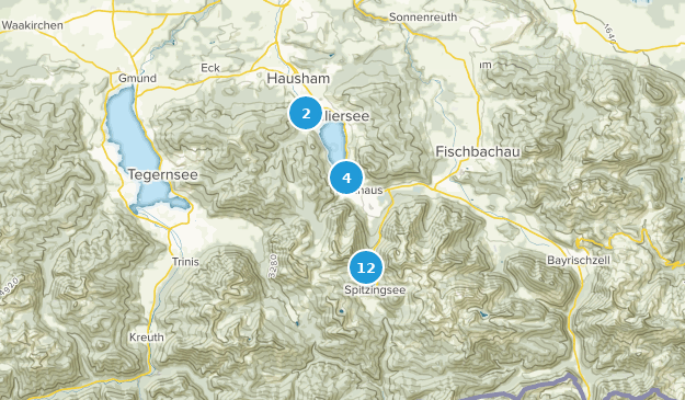 Schliersee, Bavière Map
