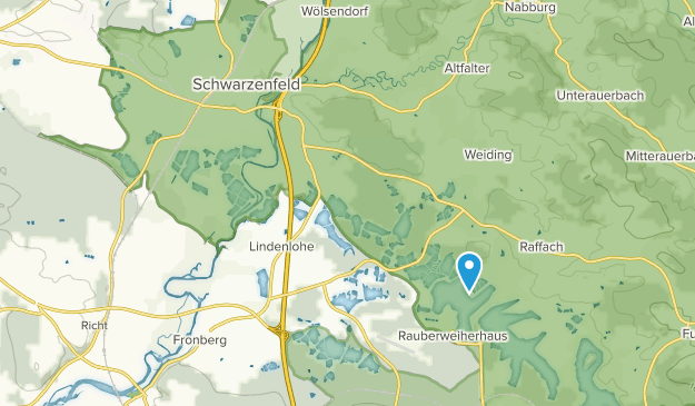 Schwarzenfeld, Bavaria Map