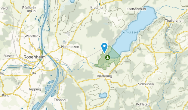 Stephanskirchen, Baviera Map