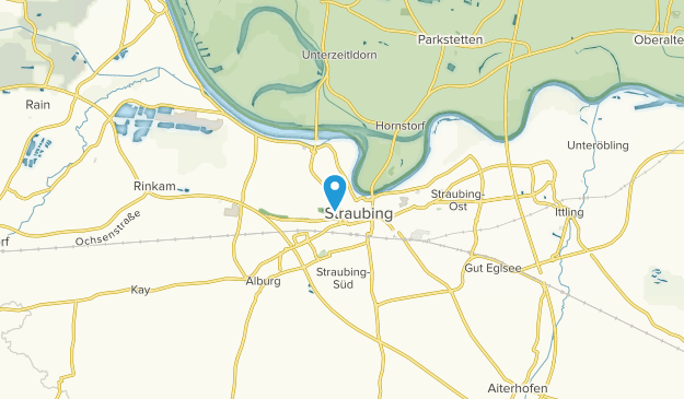 Straubing, Bavaria Map