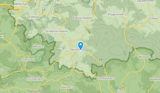 Tännesberg, Bavaria Map