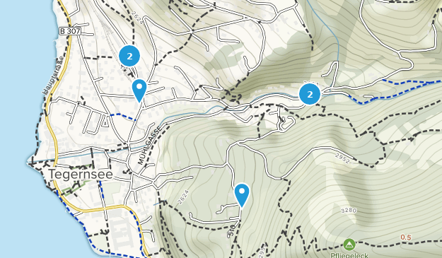Tegernsee, Bayern Map
