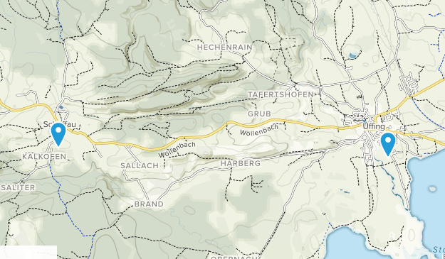 Uffing, Bavaria Map
