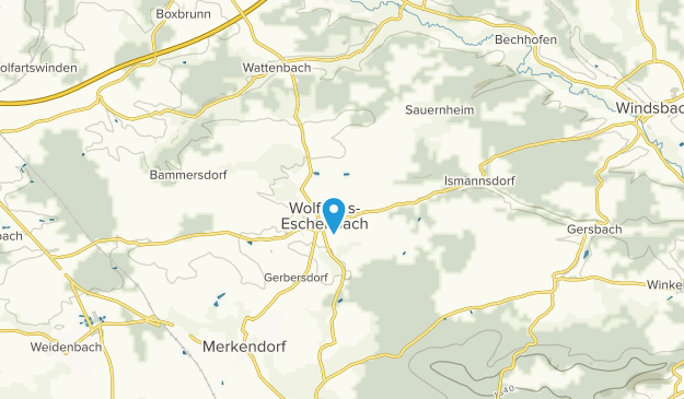 Wolframs-Eschenbach, Bavière Map