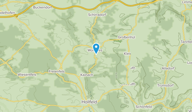 Wonsees, Bavaria Map