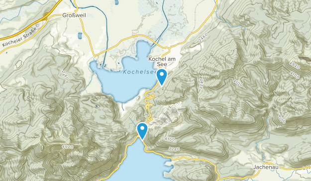 Kochel a. See, Bayern Map