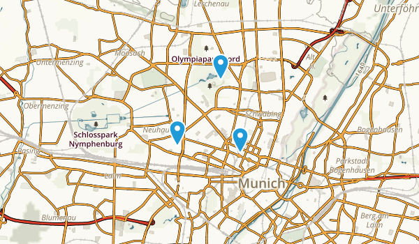 Munich, Bayern Map