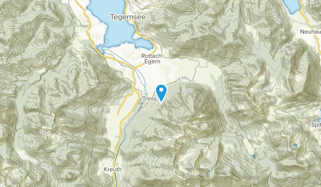 Trinis, Bayern Map