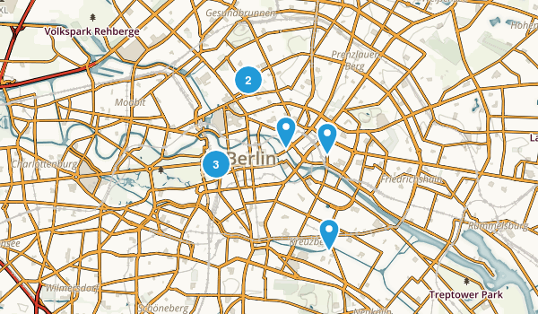 Friedrichswerder, Berlin Map