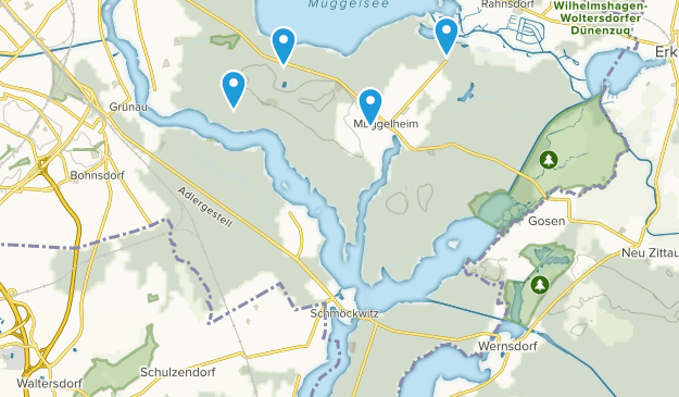 Eichwalde, Brandenburg Map