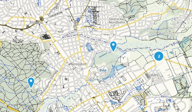 Glienicke/Nordbahn, Brandebourg Map