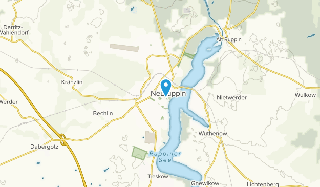 Neuruppin, Brandebourg Map