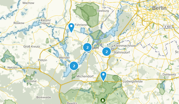 Potsdam, Brandeburgo Map