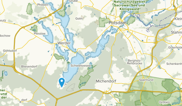 Potsdam-Mittelmark, Brandenburg Map