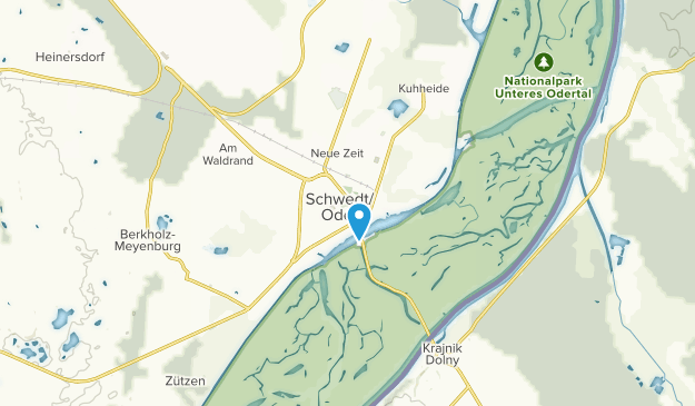 Schwedt/Oder, Brandenburg Map