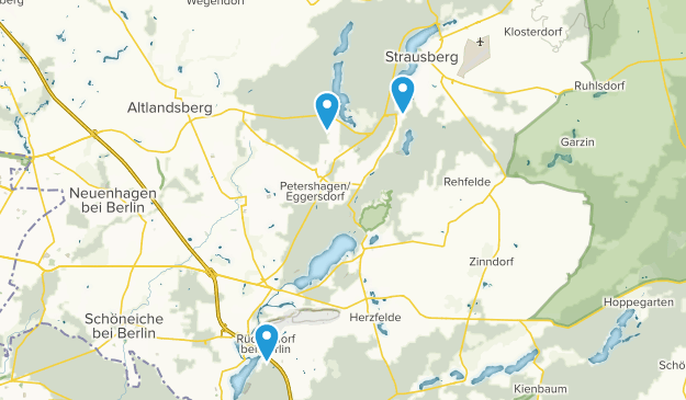 Strausberg, Brandeburgo Map
