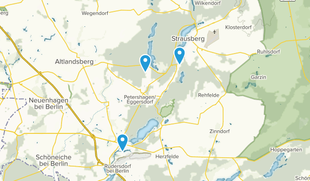 Strausberg, Brandeburgo Map