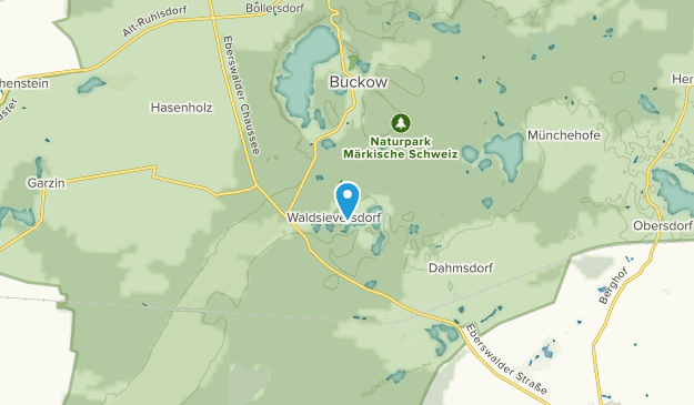 Waldsieversdorf, Brandebourg Map