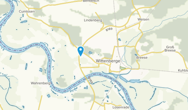 Wittenberge, Brandebourg Map