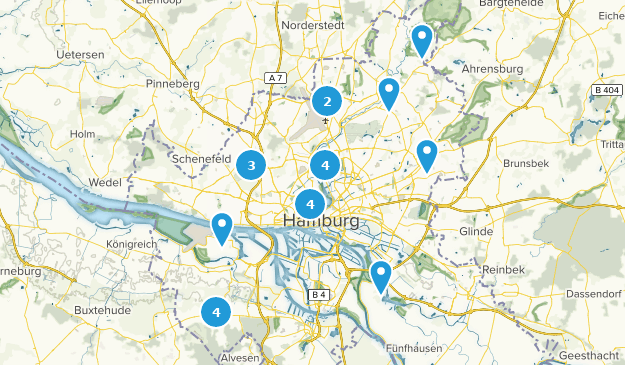 Hamburg, Hamburg Map