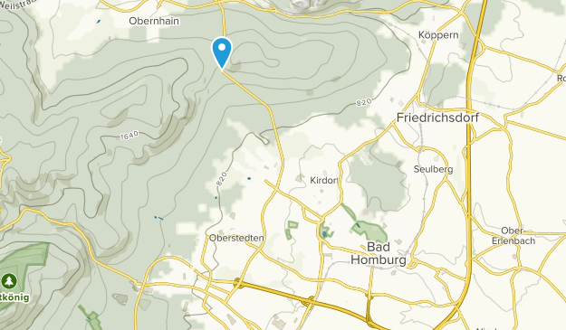 Bad Homburg vor der Höhe, Hesse Map