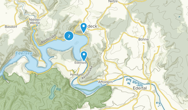 Edertal, Hesse Map