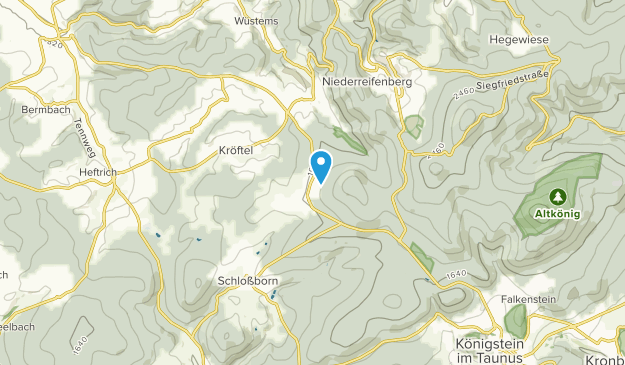 Glashütten, Hesse Map