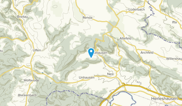 Herleshausen, Hesse Map