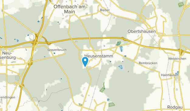 Heusenstamm, Hesse Map