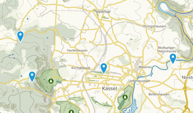 Kassel, Hasse Map