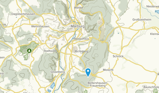 Marburg, Hesse Map
