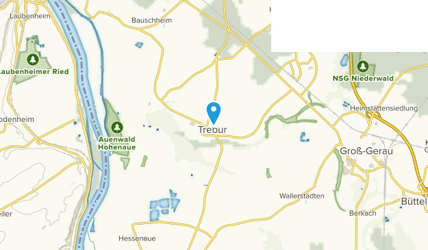 Trebur, Hesse Map