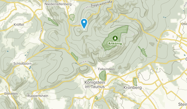 Königstein im Taunus, Hessen Map