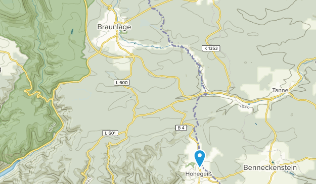 Braunlage, Baja Sajonia Map