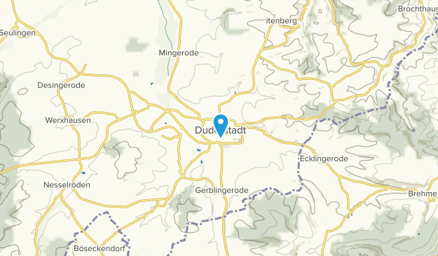 Duderstadt, Niedersachsen Map