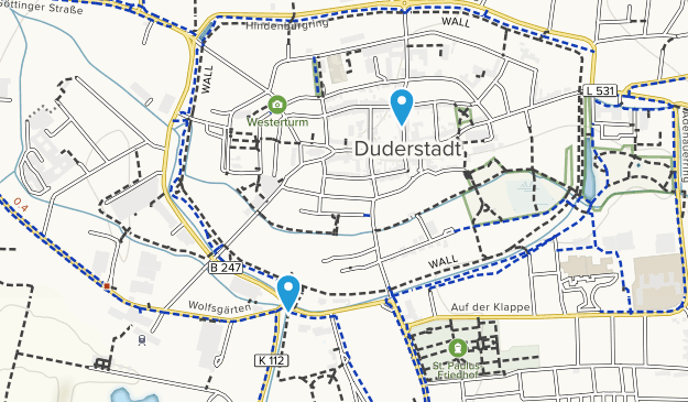 Duderstadt, Basse-Saxe Map