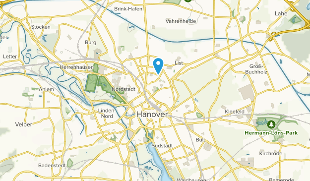 Hannover, Niedersachsen Map