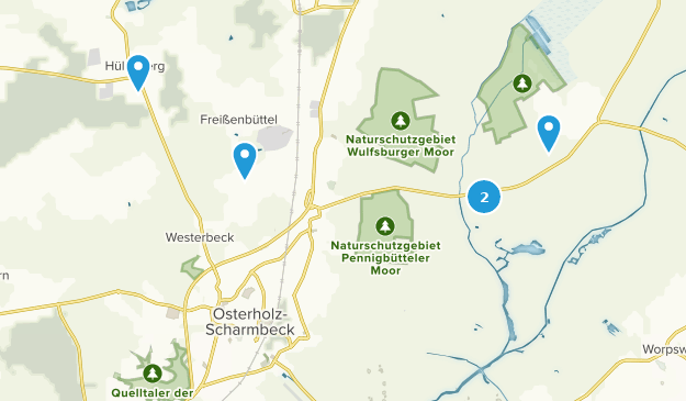 Osterholz-Scharmbeck, Basse-Saxe Map