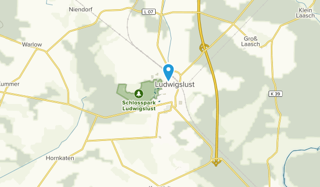 Ludwigslust, Mecklenburg-Western Pomerania Map
