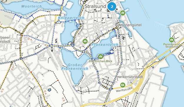 Stralsund, Mecklembourg-Poméranie-Occidentale Map