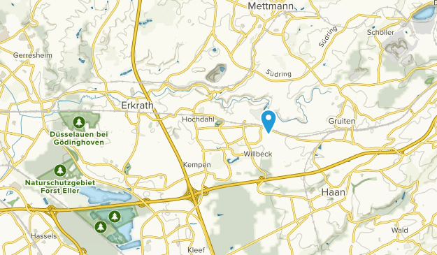 Erkrath, Nordrhein-Westfalen Map