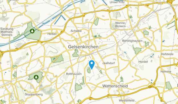 Gelsenkirchen, Nordrhein-Westfalen Map